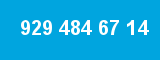 929 484 67 14 929 484 67 14